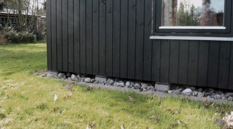 Hus på punktfundament