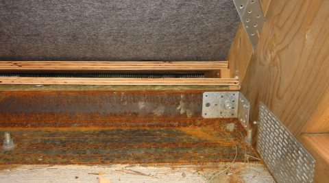 Ventilationsspalte ved tagfod