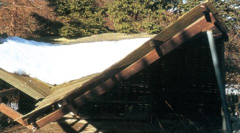 kollapset carport
