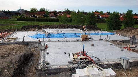 Terrændæk hvor det kan være vanskeligt at udføre en tæt radonsikring