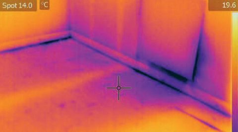 Termografi af lufttæthed i ældre bygninger